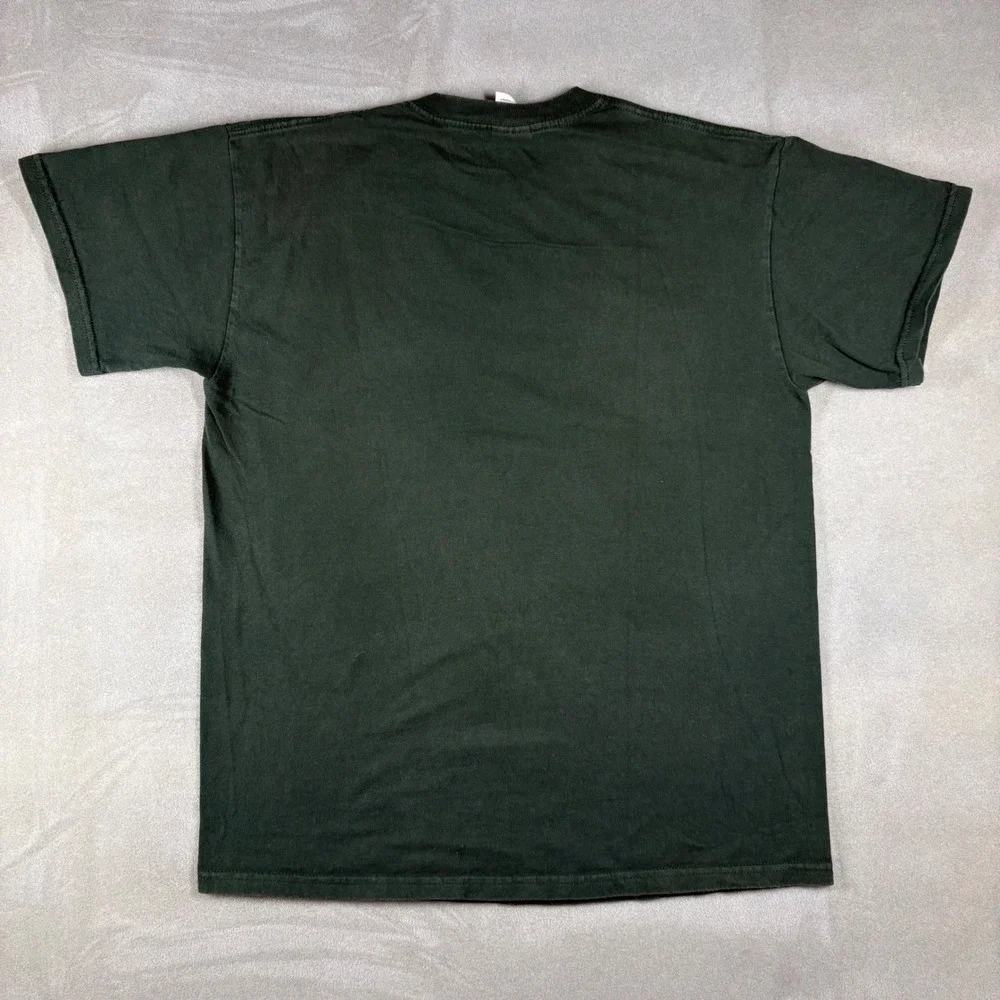 Green Bay Packers Super Bowl XLV Champions T-Shirt Mens Medium Titletown Green